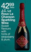 J.C.Le Roux La Chanson Sparking Wine-750ml