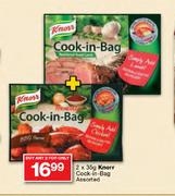 Knorr Cook-In-Bag Assorted-2x35g