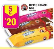 Topper Creams Assorted-125g Each