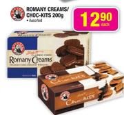 Romany Creams Choc-Kits-200g Each