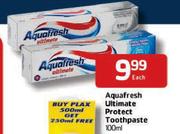 Aquafresh Ultimate Protect Toothpaste - 100ml Each
