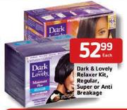 Dark & Lovely Relaxer Kit, Regular, Super or Anti Breakage - Each