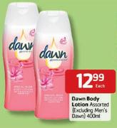Dawn Body Lotion - 400ml Each