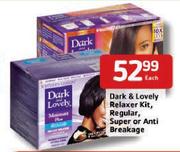 Dark & Lovely Relaxer Kit, Regular, Super or Anti Breakage -Each