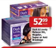 Dark & Lovely Relaxer Kit,Regular,Super or Anti Breakage-Each