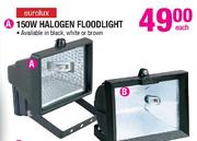 Eurolux 150W Halogen Floodlight-Each