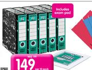 Mini Lever Arch Files-Per 4 Pack