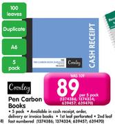 Croxley Pen Carbon Books-Per 5 Pack