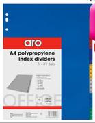 Aro Polypropylene File Dividers-A-Z Each