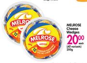 Melrose Cheese Wedges-200gm Each