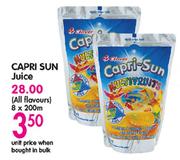 Capri Sun Juice-8 x 200ml