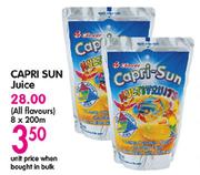 Capri Sun Juice-200ml Each