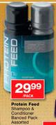 Protein Feed Shampoo & Conditioner Banded Pack-Per Pack