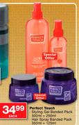 Perfect Touch Hair Spray Banded Pack-350ml + 125ml
