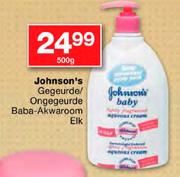 Johnson's Gegeurde/Ongegeurde Baba-Akwaroom-500gm Elk