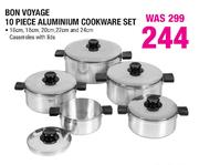 Bon Voyage 10 Piece Aluminium Cookware Set