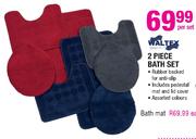 Waltex 2 Piece Bath Set