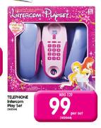 Telephone Intercom Play Set-Per Set