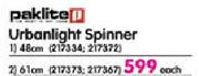 Paklite Urbanlight Spinner-61cm