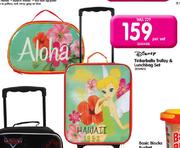 Disney Tinkerbelle Trolley & Lunchbag Set-Per Set