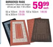 Bordered Rugs-50x80Cm