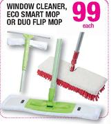 Addis Window Cleaner, Eco Smart Mop Or Duo Flip Mop-Each