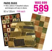Paris Rugs-160x220Cm Each