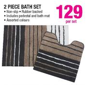 2 Piece Bath Set-Per Set
