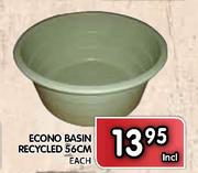 Econo Basin Recycled-56cm Each