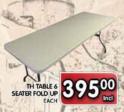 TH Table 6 Seater Fold Up-Each