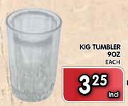 Kig Tumbler 90Z-Each