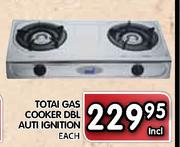 Totai Gas Cooker DBL Auti Ignition-Each