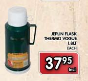 Jeplin Flask Thermo Vogue-1.8L Each