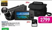 Sony CX220 Full HD Video Camera Bundle-Each
