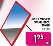 Lucky Mirror Small Rect Stand-Each