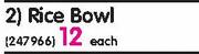 Detroit Rice Bowl-Each