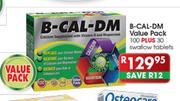 B-Cal-Dm Value Pack 100's Plus 30's Swallow Tablets