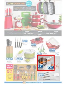 Clicks : Home & Electrical Savings (25 Sep - 27 Oct 2013), page 10