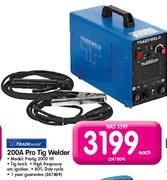 200 A Pro Tig Welder(Protig 200D HF)-Each 