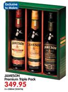 Jameson Premium Triple Pack-3X200ml