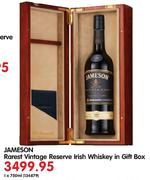 Jameson Rarest Vintage Reserve Irish Whiskey In Gift Box-1X750ml