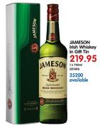 Jameson Irish Whiskey In Gift Tin-1X750ml