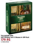 Tullamore Dew Irish Whiskey And 2 Glasses In Gift Pack-1X750ml