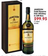 Jameson Gold Reserve Irish Whiskey In Gift Box-1X750ml