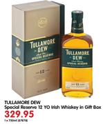 Tullamore Dew Special Reserve 12 Yo Whiskey In Gift Box-1X750ml