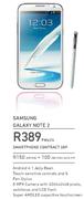 Samsung Galaxy Note 2-On Smartphone Contract 389