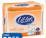 Lil-Lets Soft & Dry Maxi Single Pack Pads