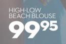 High Low Beach Blouse