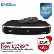 Multichoice DSTV Explora Decoder