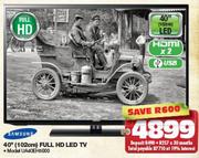 Samsung 40" Full HD LED TV UA40EH5000